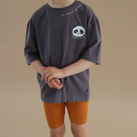 Rust Ribbed Cycling short