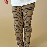Unisex Stripe Legging