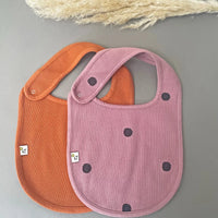 Unisex Dotty Rib Bib
