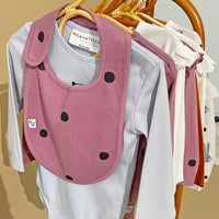 Unisex Dotty Rib Bib
