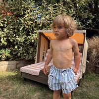 Panda Stripe Swimshort