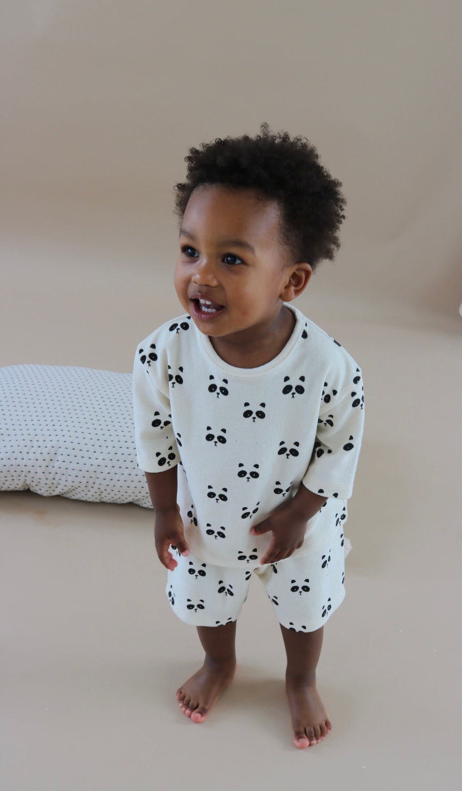 Panda Terry Towelling Set