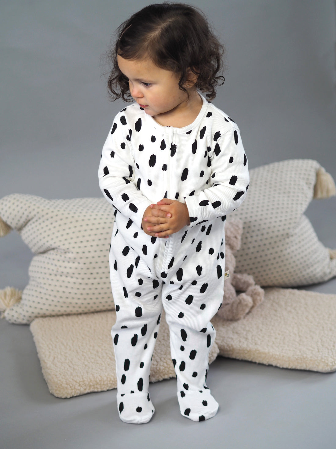 Unisex Raindrop Sleepsuit