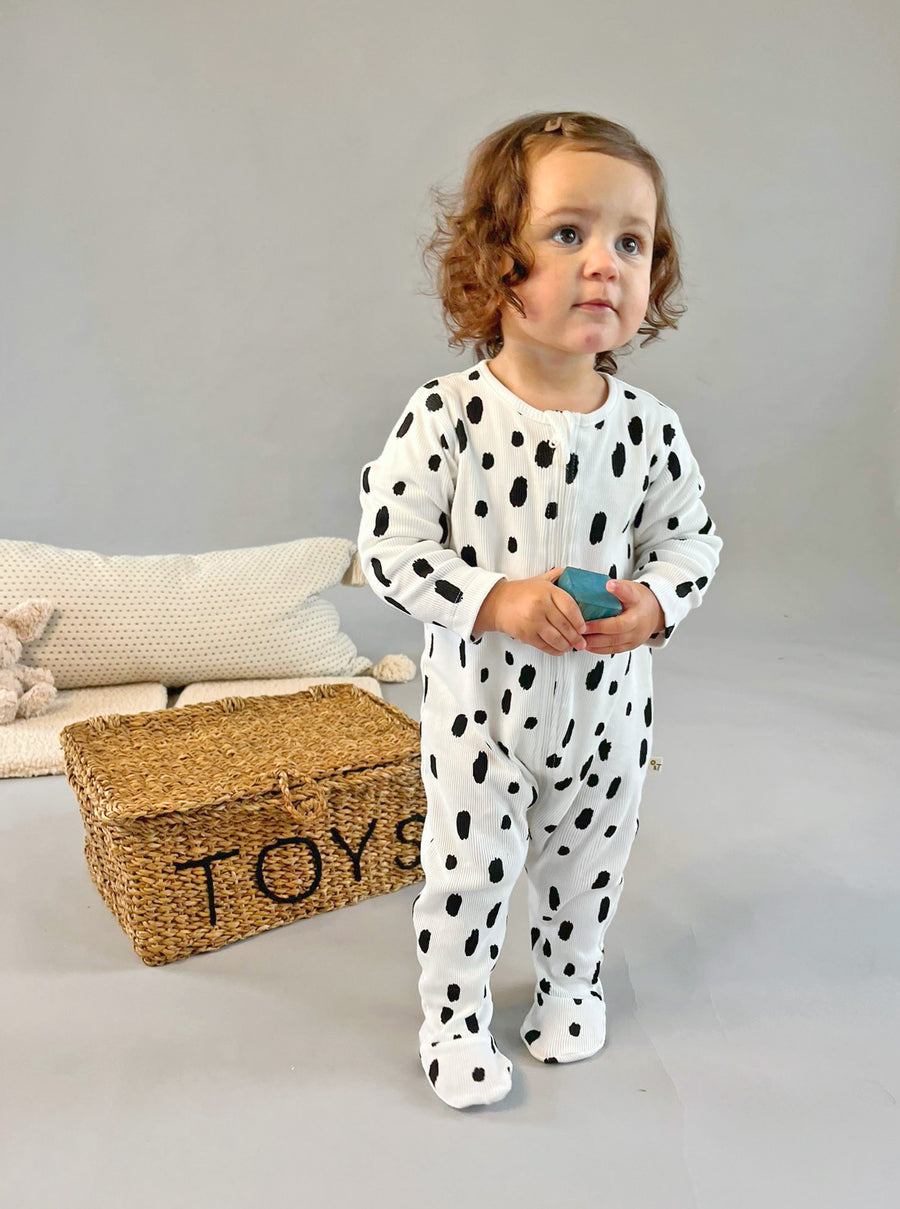 Unisex Raindrop Sleepsuit