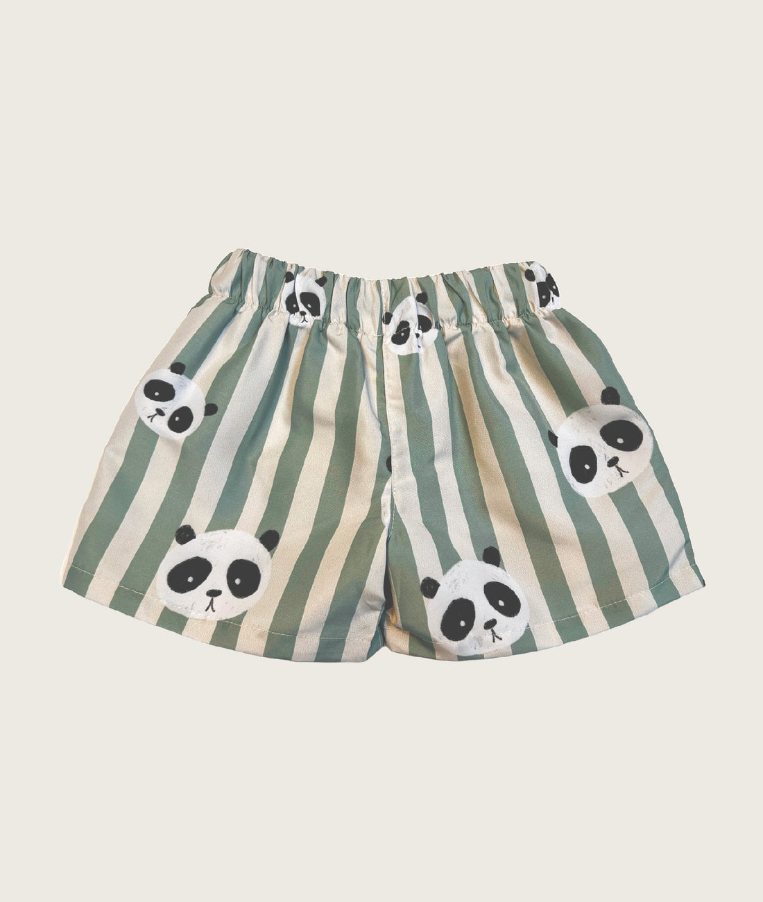 Panda Stripe Swimshort