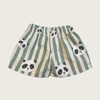 Panda Stripe Swimshort