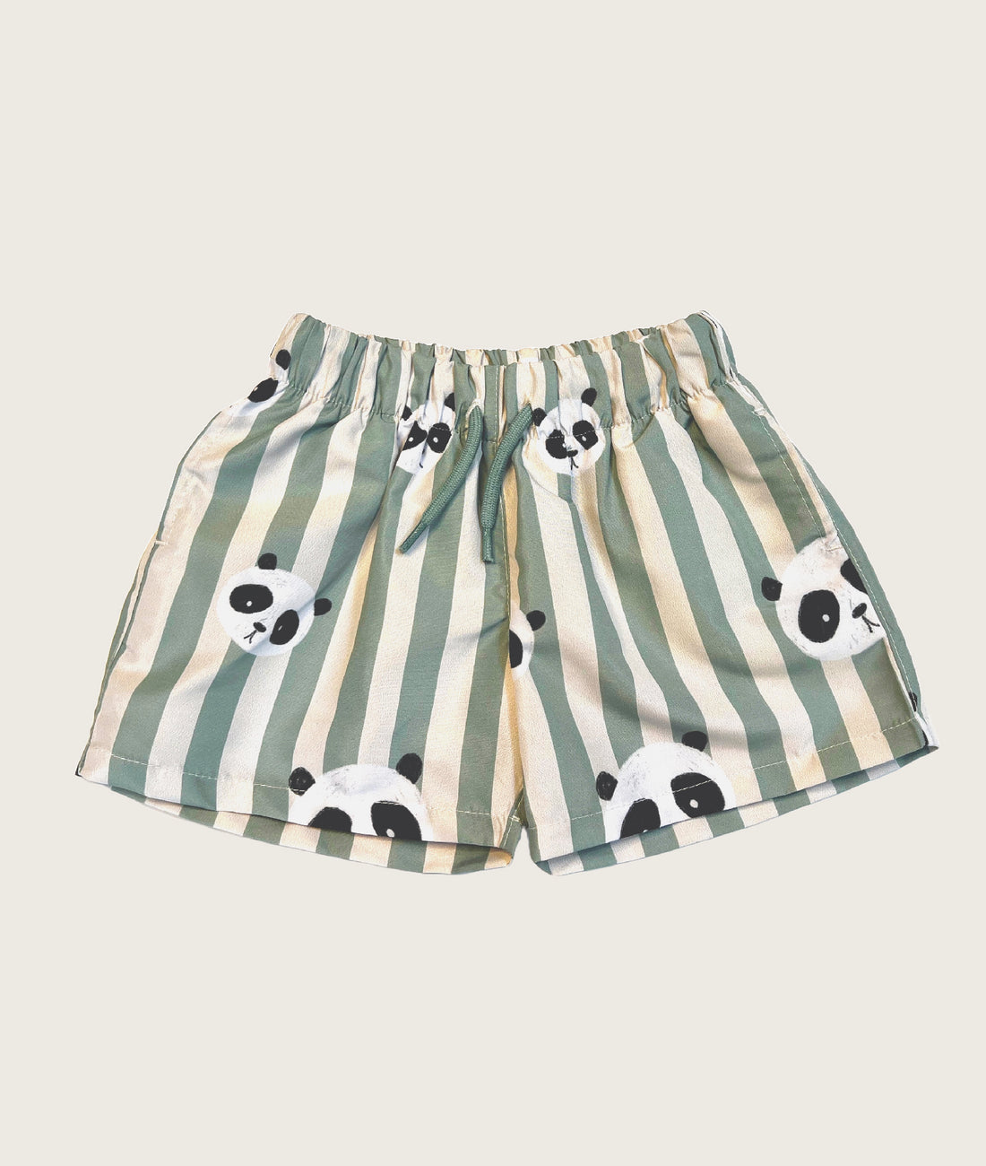 Panda Stripe Swimshort