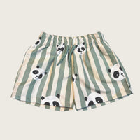 Panda Stripe Swimshort