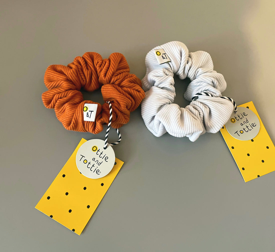 Organic Rib Scrunchie