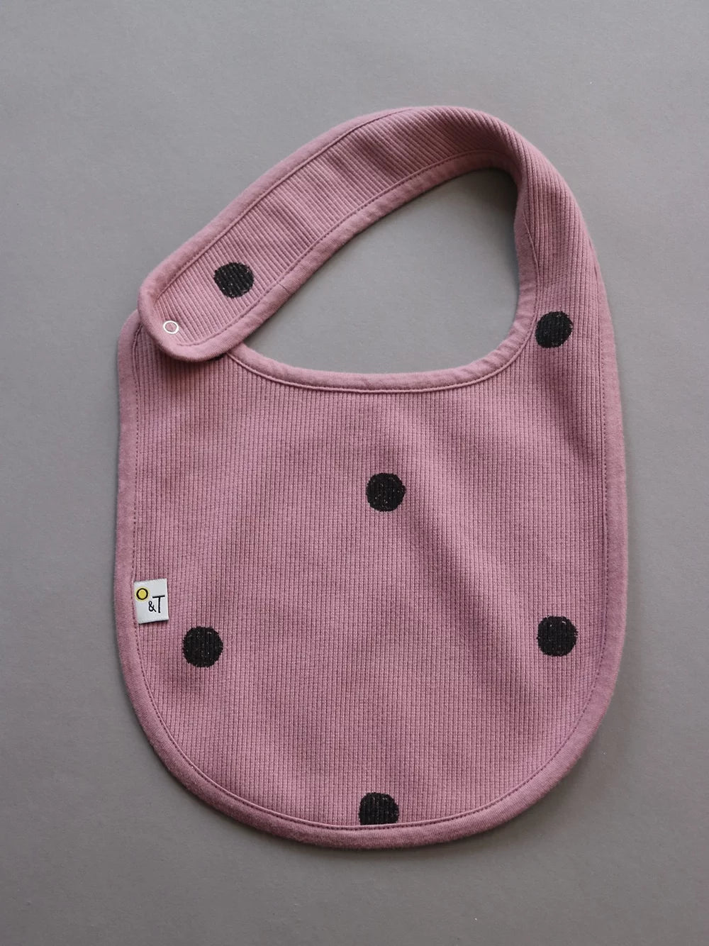 Unisex Dotty Rib Bib